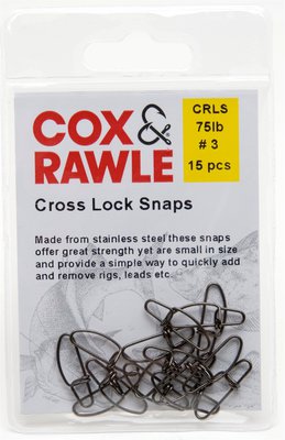 Cox & Rawle S/Steel Crosslock Snaps